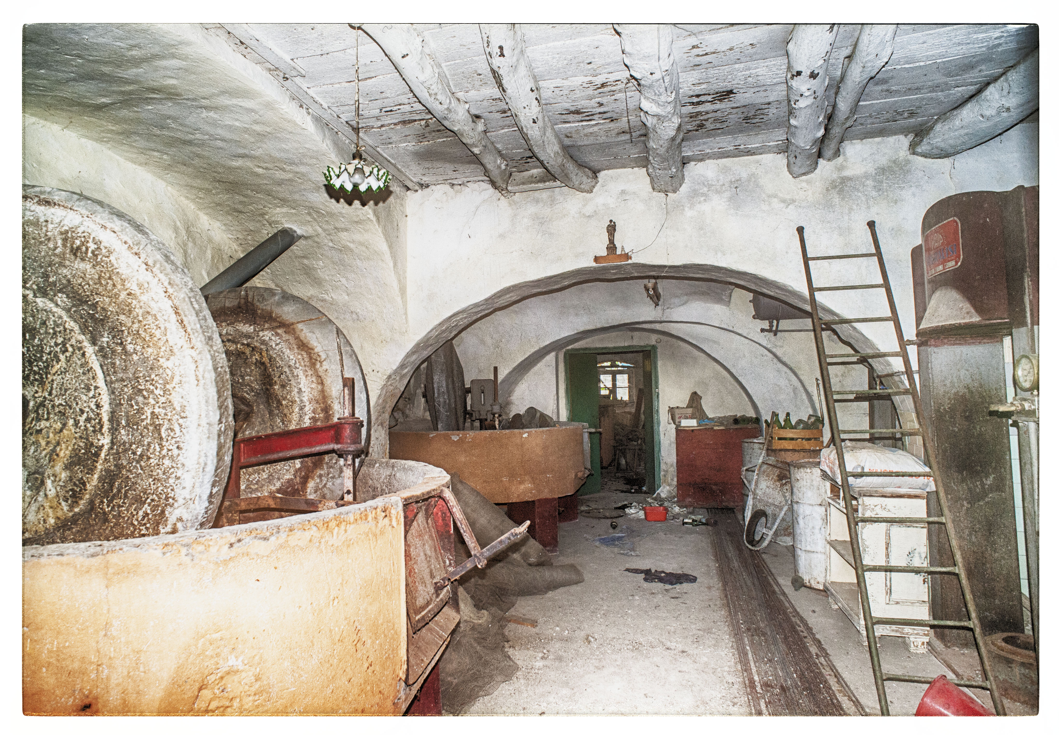 Millstone with vaulted ceilings and mill nave