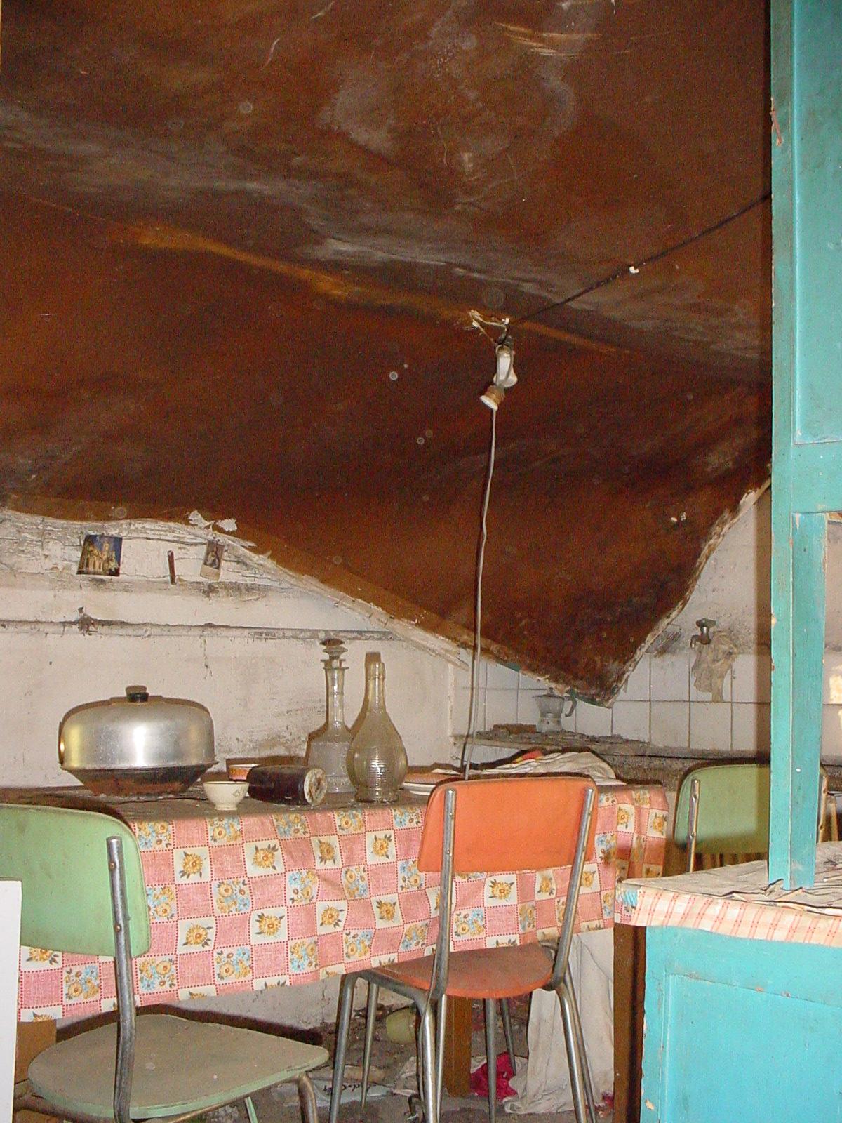 The mill kitchen — time suspended