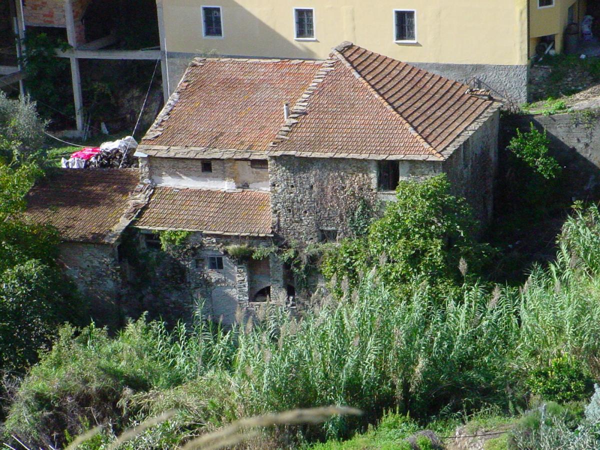 Building A seen from the opposite hillside