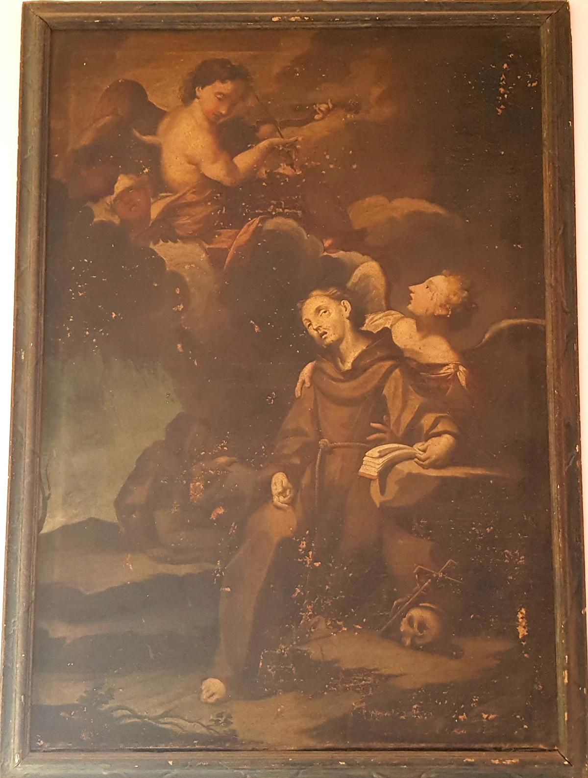Tela Ecstasy of Saint Francis of Assisi